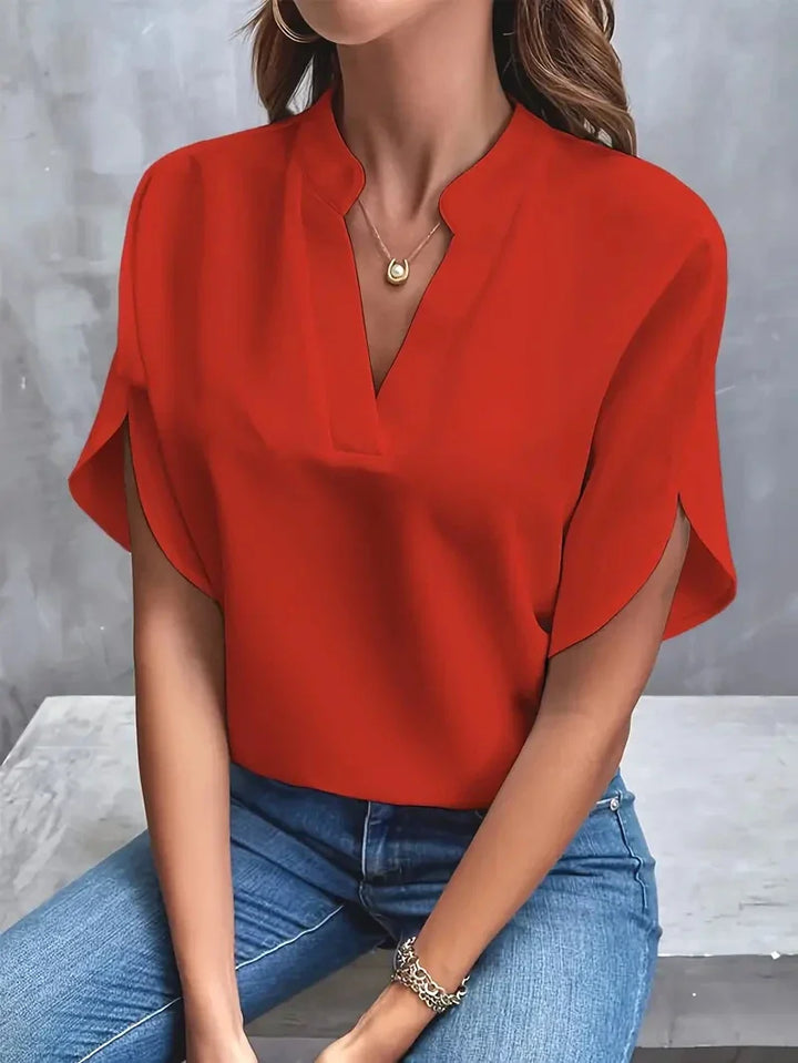 Classic v-neck top