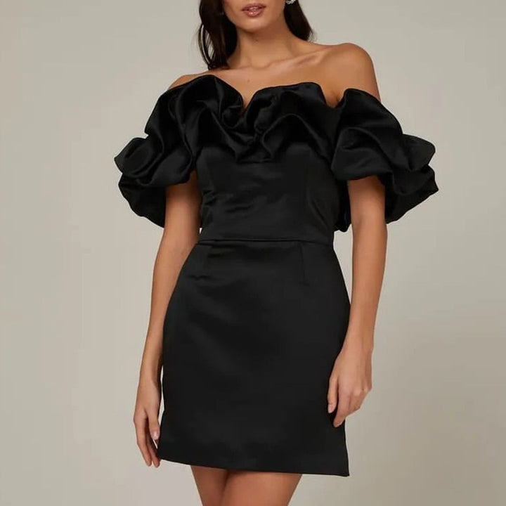 Elegant off-shoulder dress