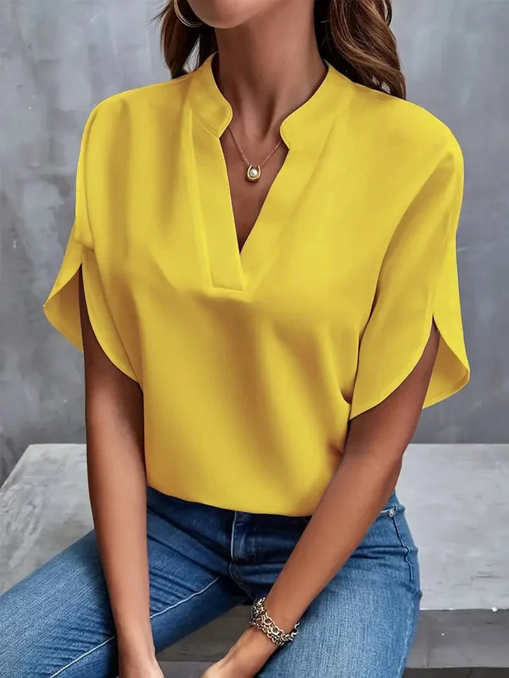 Classic v-neck top