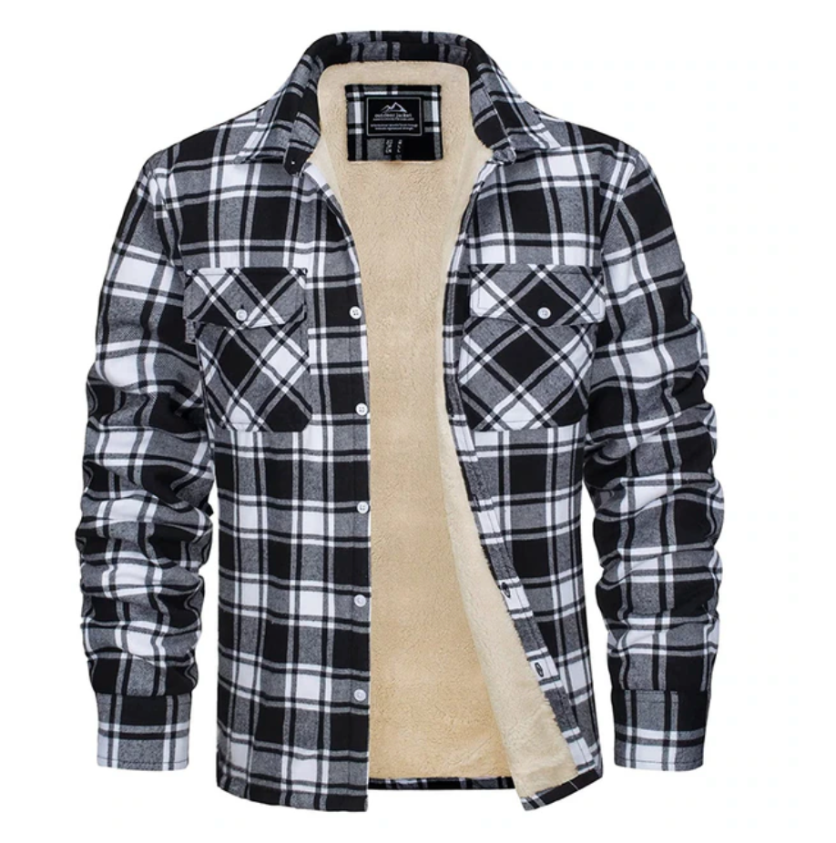 Jessie - Comfortable checkered jacket