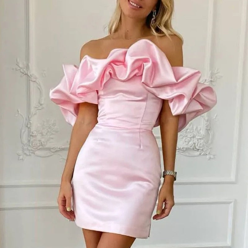 Elegant off-shoulder dress