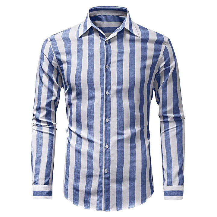 Breathable Striped Shirt