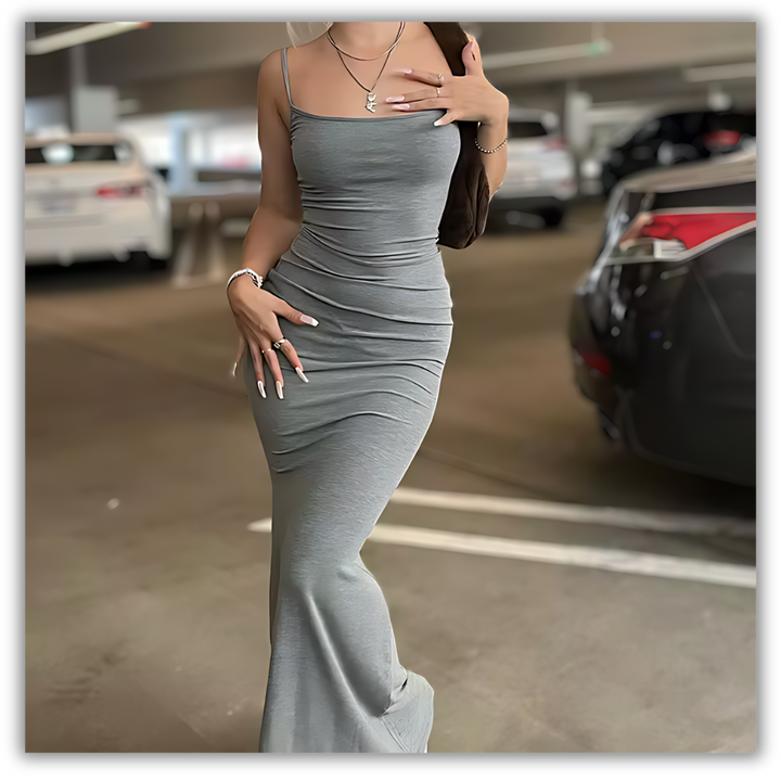 Chic bodycon maxi dress