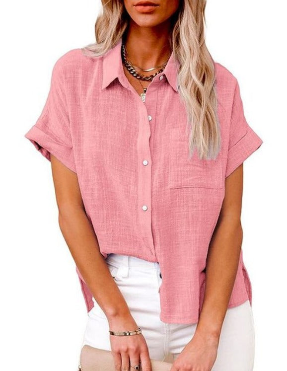 Casual breathable blouse