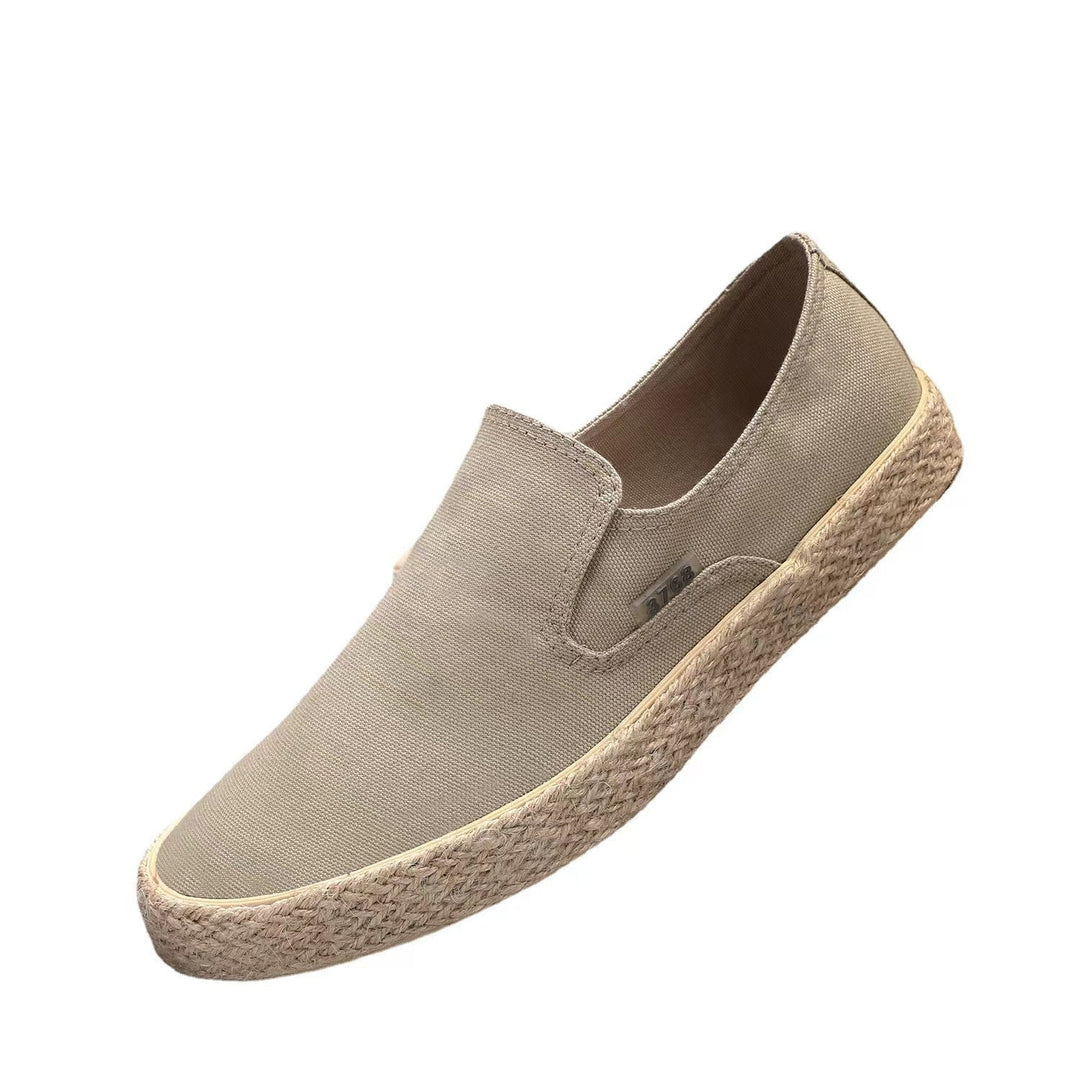 Casual slip on men's espadrilles