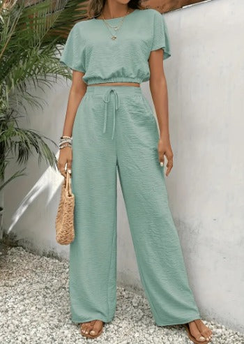 Relaxed Fit Two Piece Summer Set