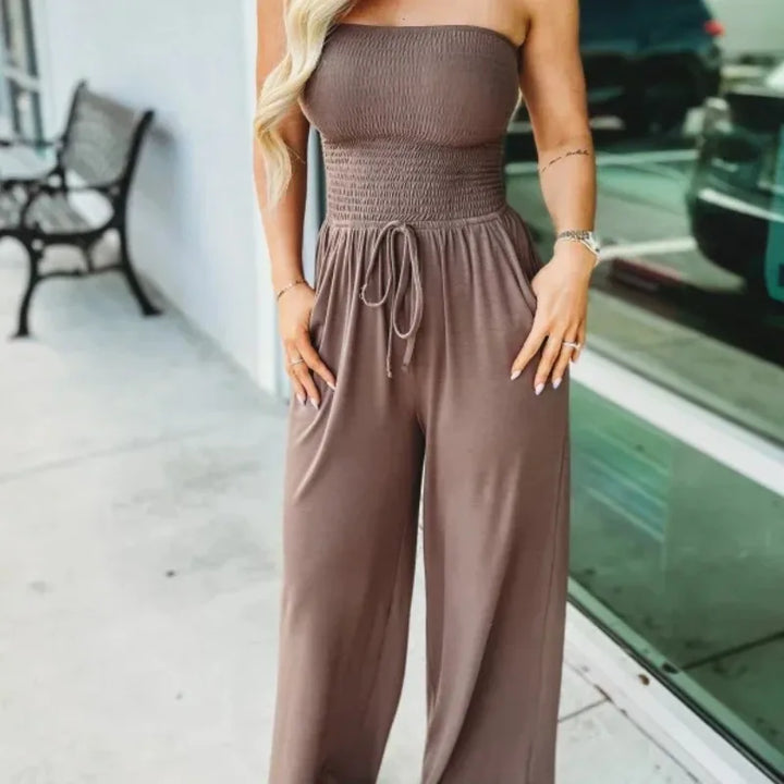 Stylish stretchable jumpsuit