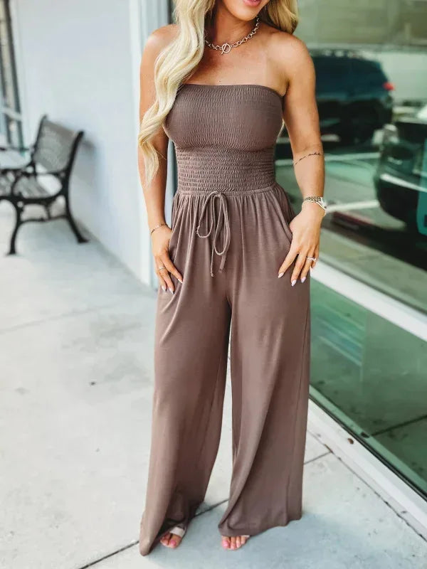 Stylish stretchable jumpsuit