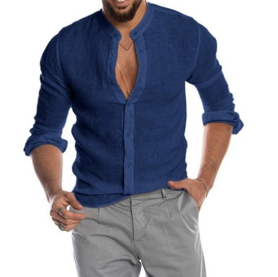 Breathable casual men's shirt