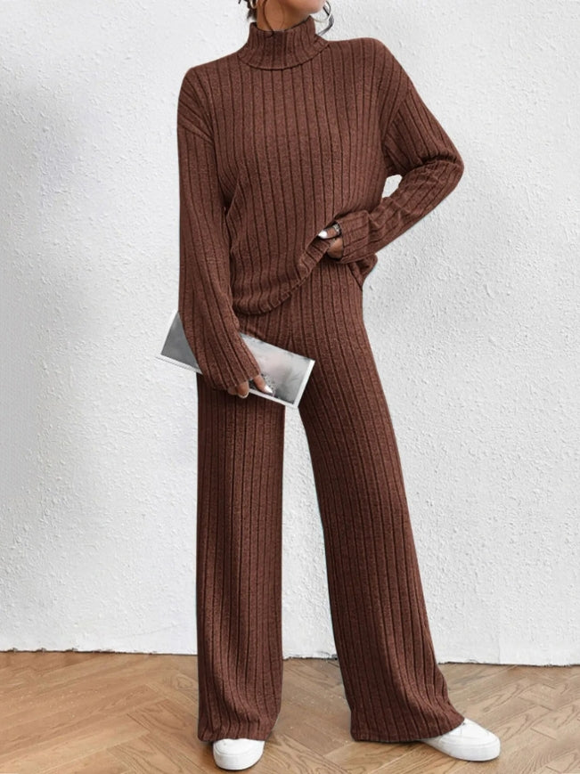 Serena - Cozy ribbed knit two-piece set