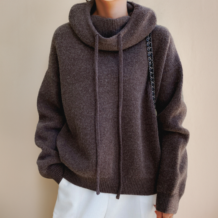 Ondine - Turtleneck hoodie