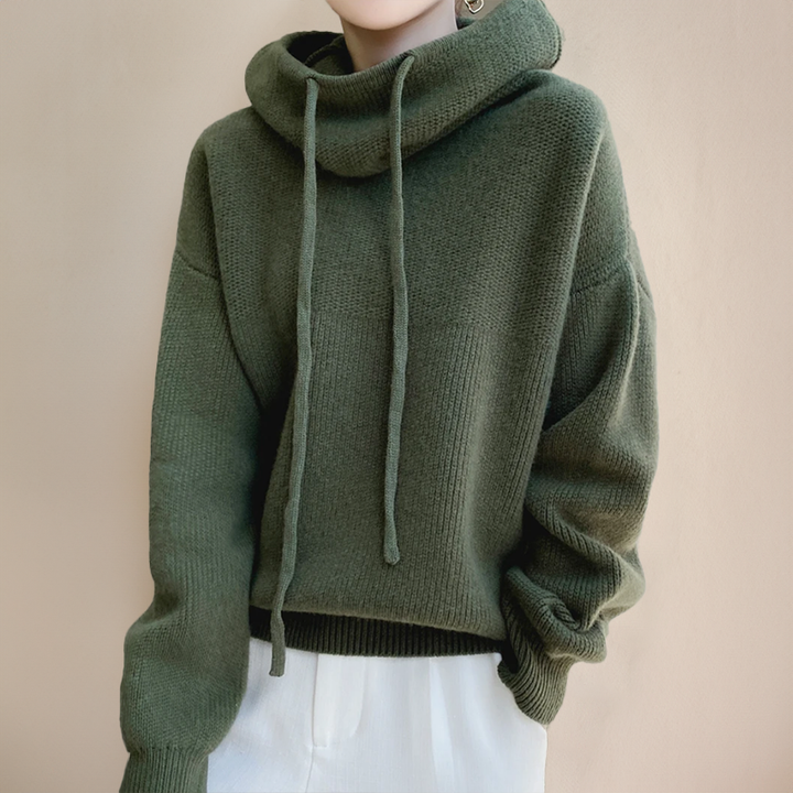 Ondine - Turtleneck hoodie