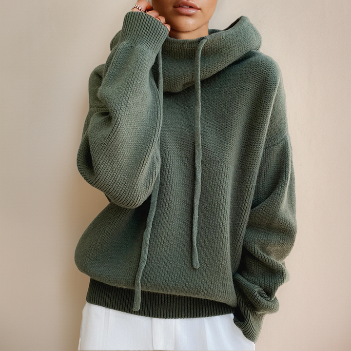 Ondine - Turtleneck hoodie