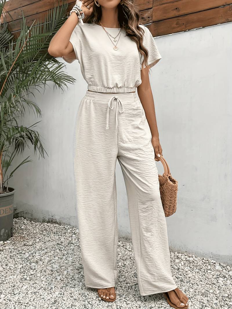 Relaxed Fit Two Piece Summer Set