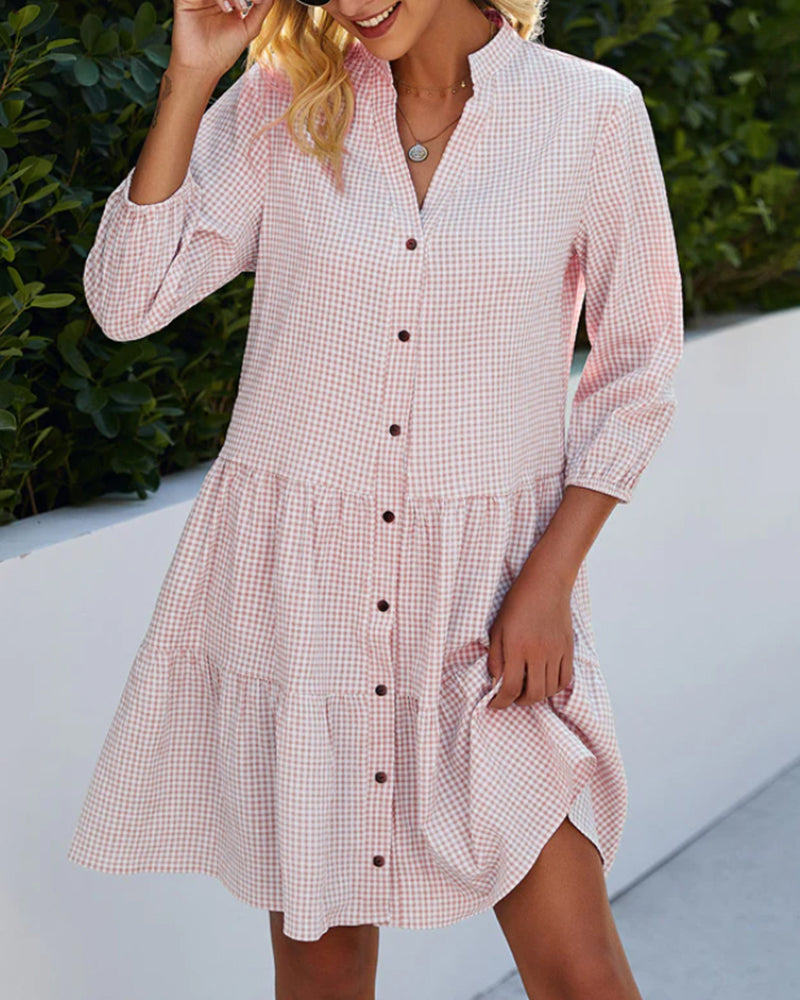 Classic shirt dress