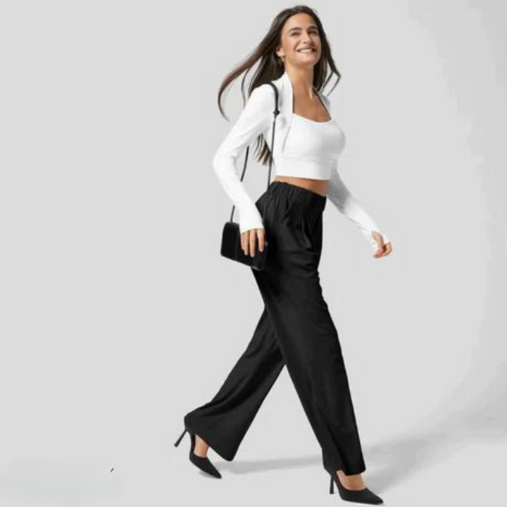 Comfortable wide-leg pants