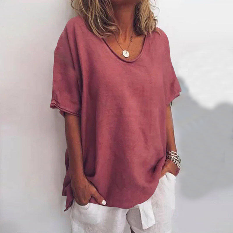 Comfortable loose-fit blouse