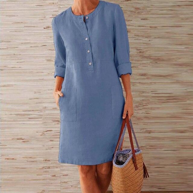 Beautiful and comfortable spring dress