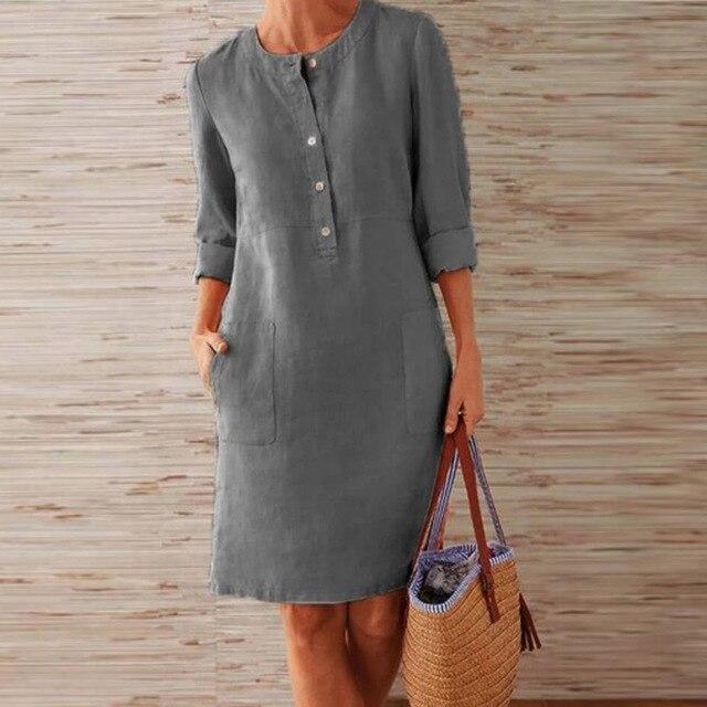 Beautiful and comfortable spring dress