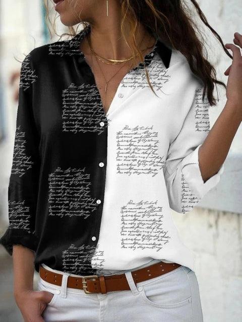 Elegant relaxed fit blouse