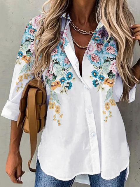 Elegant relaxed fit blouse