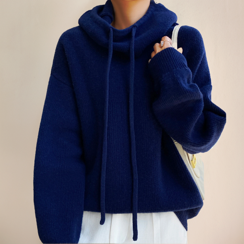 Ondine - Turtleneck hoodie