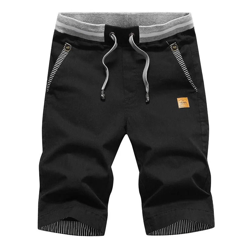 Men's casual knee-length shorts